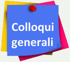 CIRCOLARE N. 099 "COLLOQUI GENERALI DI DICEMBRE 2019"