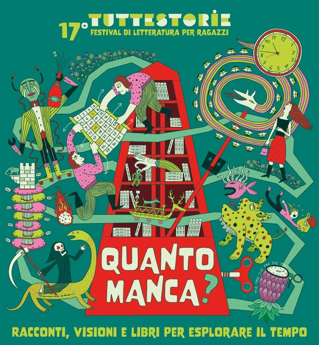 Locandina dell'edizione 2022 del Festival Tuttestorie