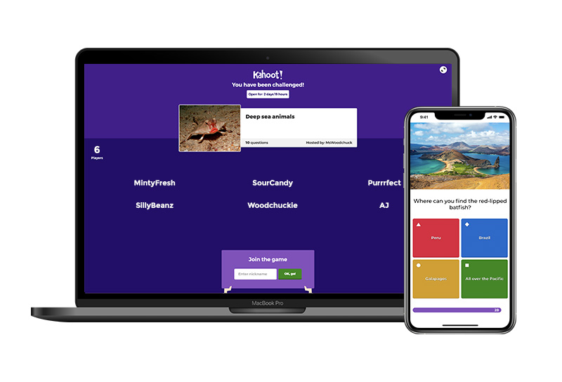 Il gioco didattico Kahoot!