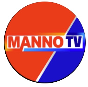 Il logo di Manno TV il canale tv youtube della Scuola Media Manno di Cagliari