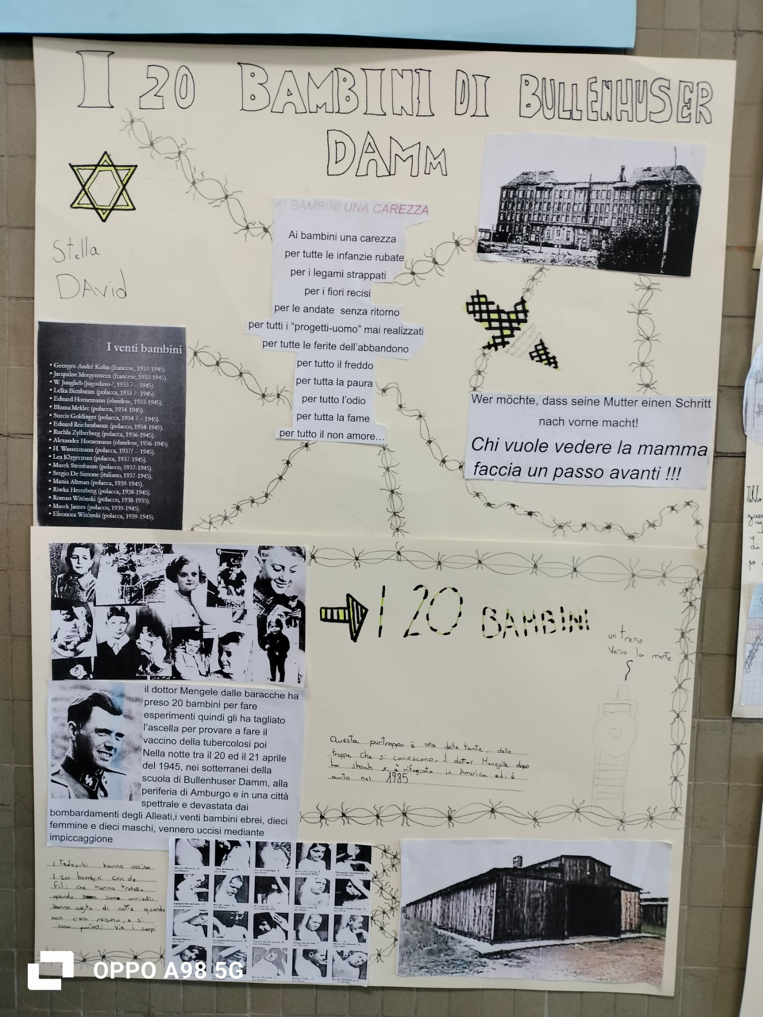 Percorso sulla Shoah alla Spano