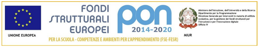 PON FES -FESR (Fondi Strutturali Europei)