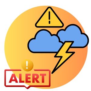 Mercoledì 23 ottobre 2024: allerta meteo arancione: avviso urgente